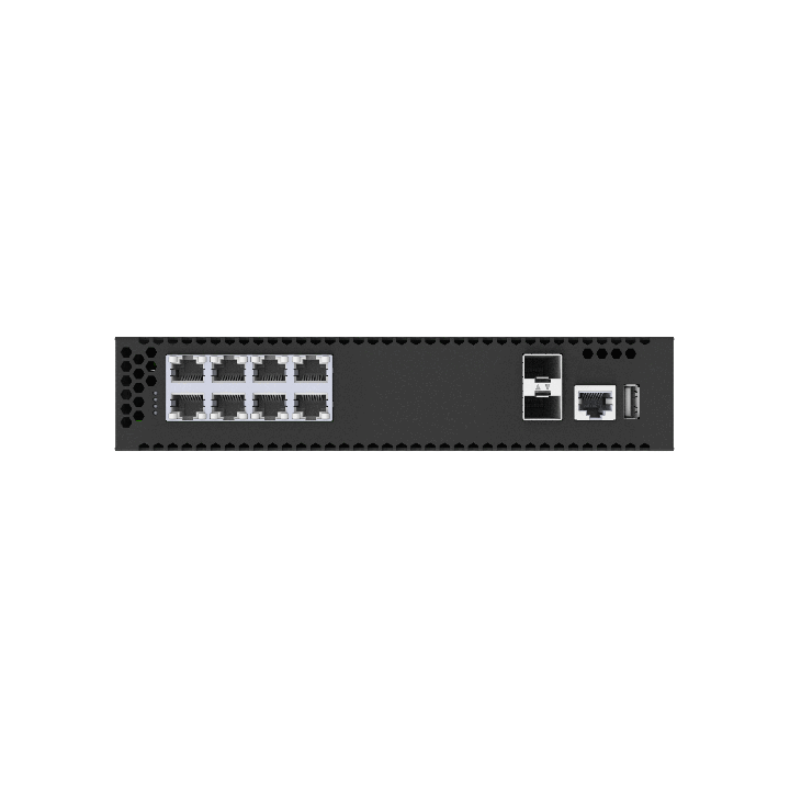 Switch PoE++ L2/L3 8x2,5Gb RJ45 + 2x10Gb SFP+ | CX102S-8MT-M-SWP