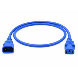 Cordon d'alimentation IEC C13 vers C14 16A 230V | 3x1,5 mm²