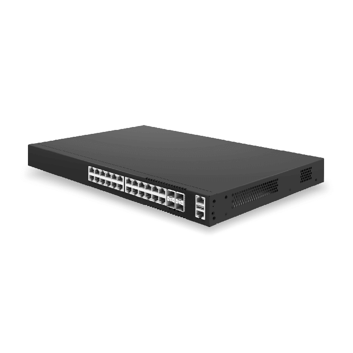 Switch L3 PoE+ 24x1G RJ45 + 4x25G SFP28 | CX204Y-24GT-M-SWP4